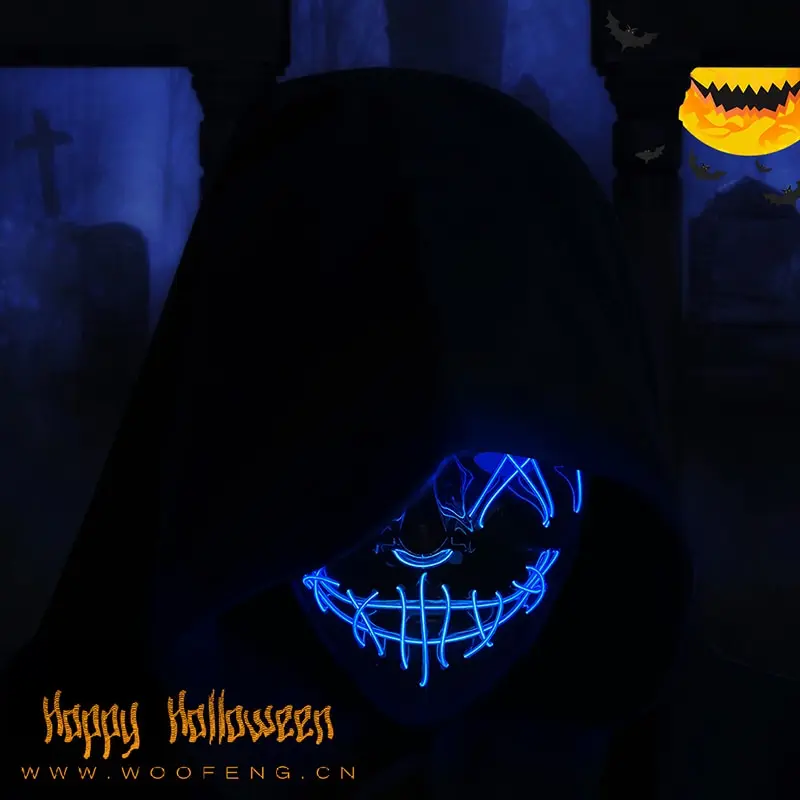 Gorąca wyprzedaż na Halloween  – Led Purge Mask Halloween recenzja i cena