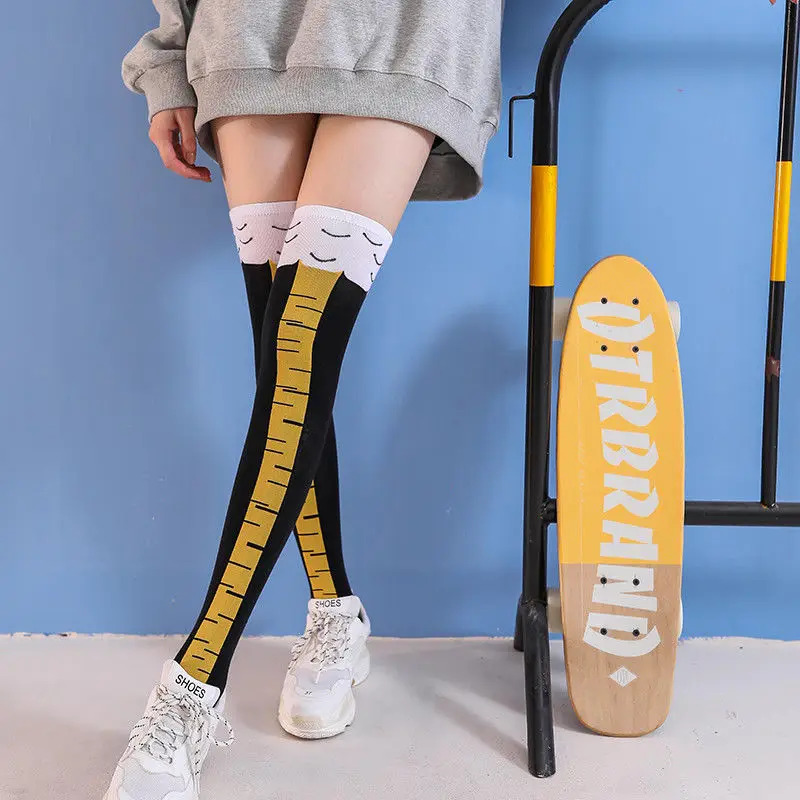 1/2/3 szt. Śmieszne pończochy  – Funny Chicken Leg Socks recenzja i cena