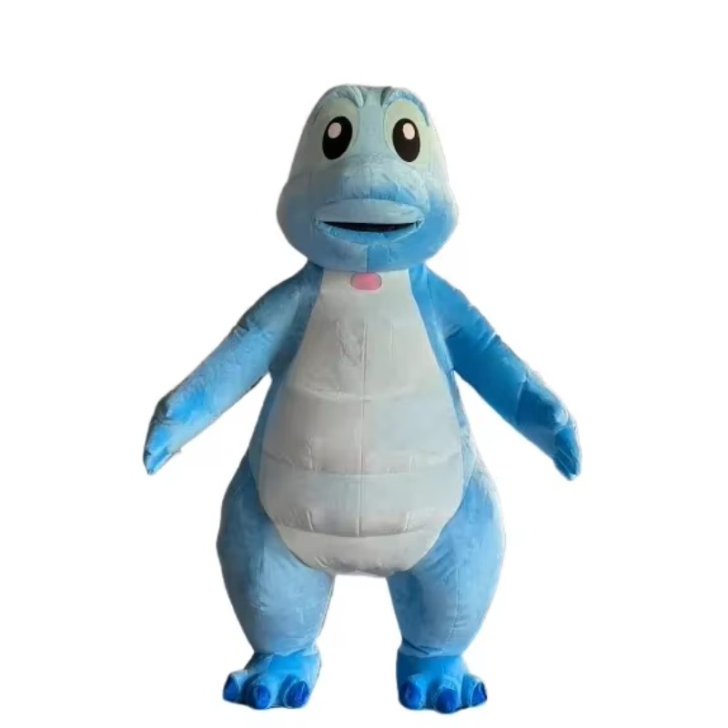 Kostium dmuchany Niebieski Smo – Inflatable Dinosaur Costume Adult recenzja i cena