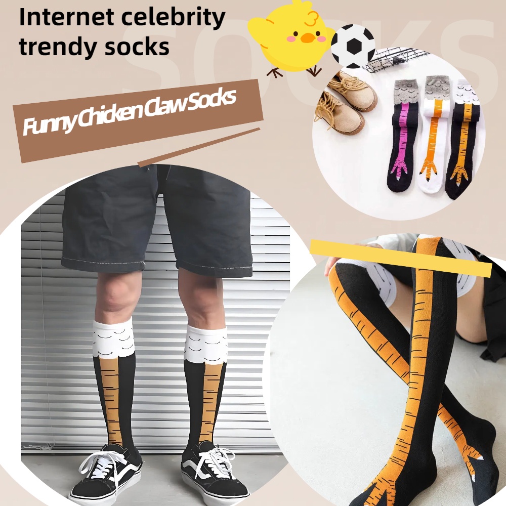 Męskie Damskie Śmieszne Skarpe – Funny Chicken Leg Socks recenzja i cena
