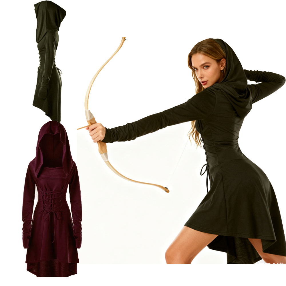 Średniowieczny Strój Łucznicy  – Medieval Renaissance Dress Women recenzja i cena