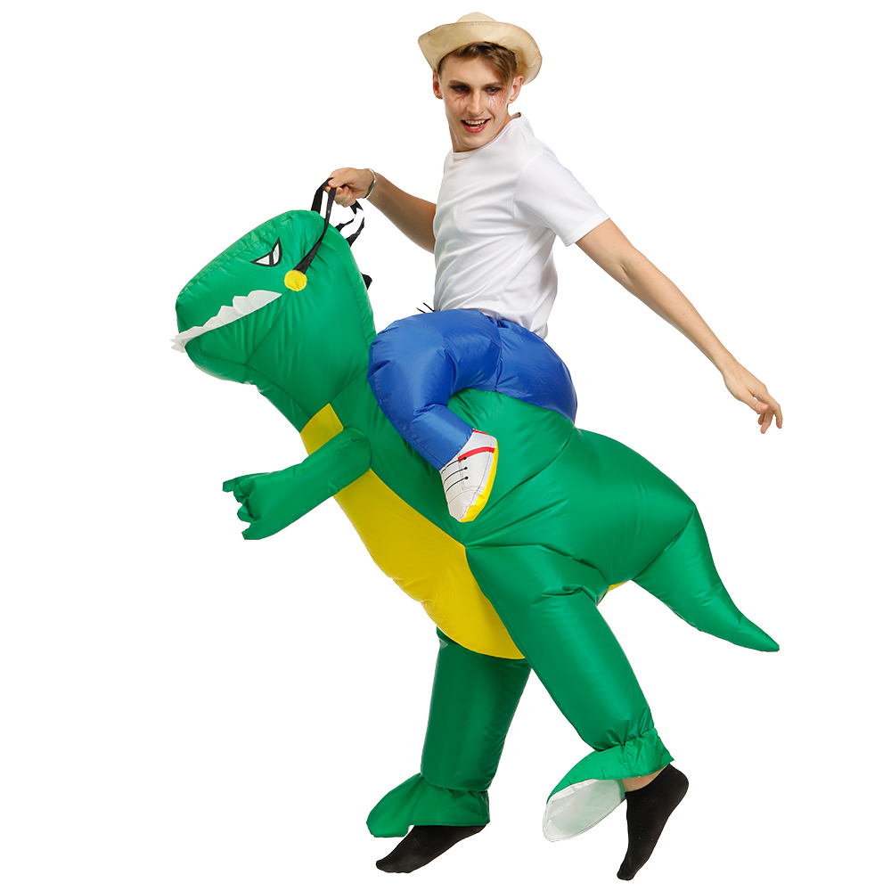 Kostium dmuchany dinozaura na  – Inflatable Dinosaur Costume Adult recenzja i cena