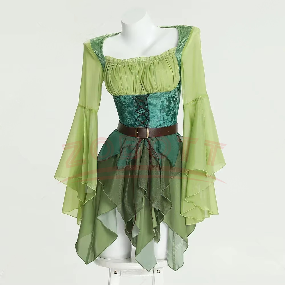 Damska Sukienka Elf Średniowie – Medieval Renaissance Dress Women recenzja i cena