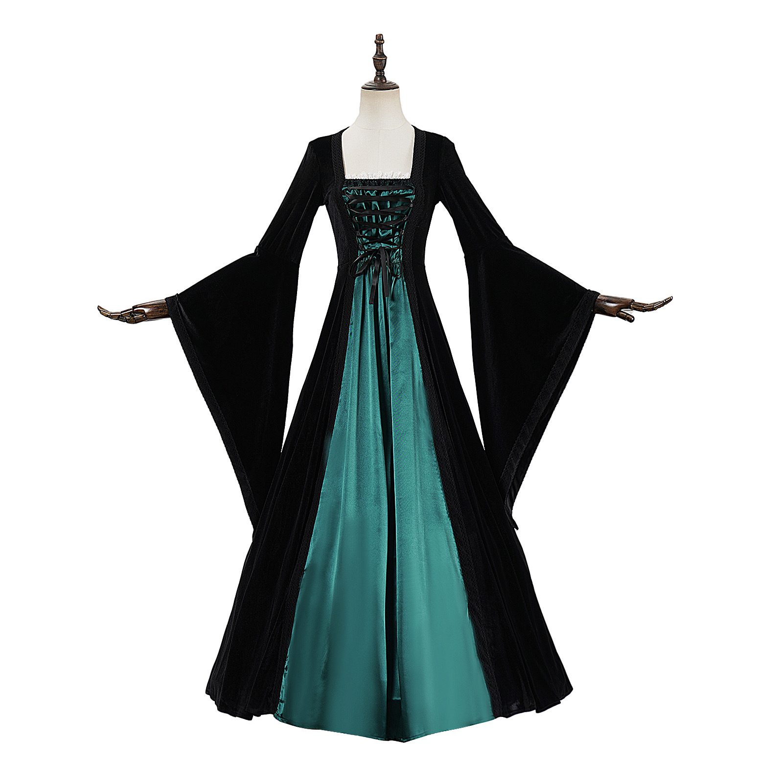 Strój cosplay na Halloween w s – Medieval Renaissance Dress Women recenzja i cena