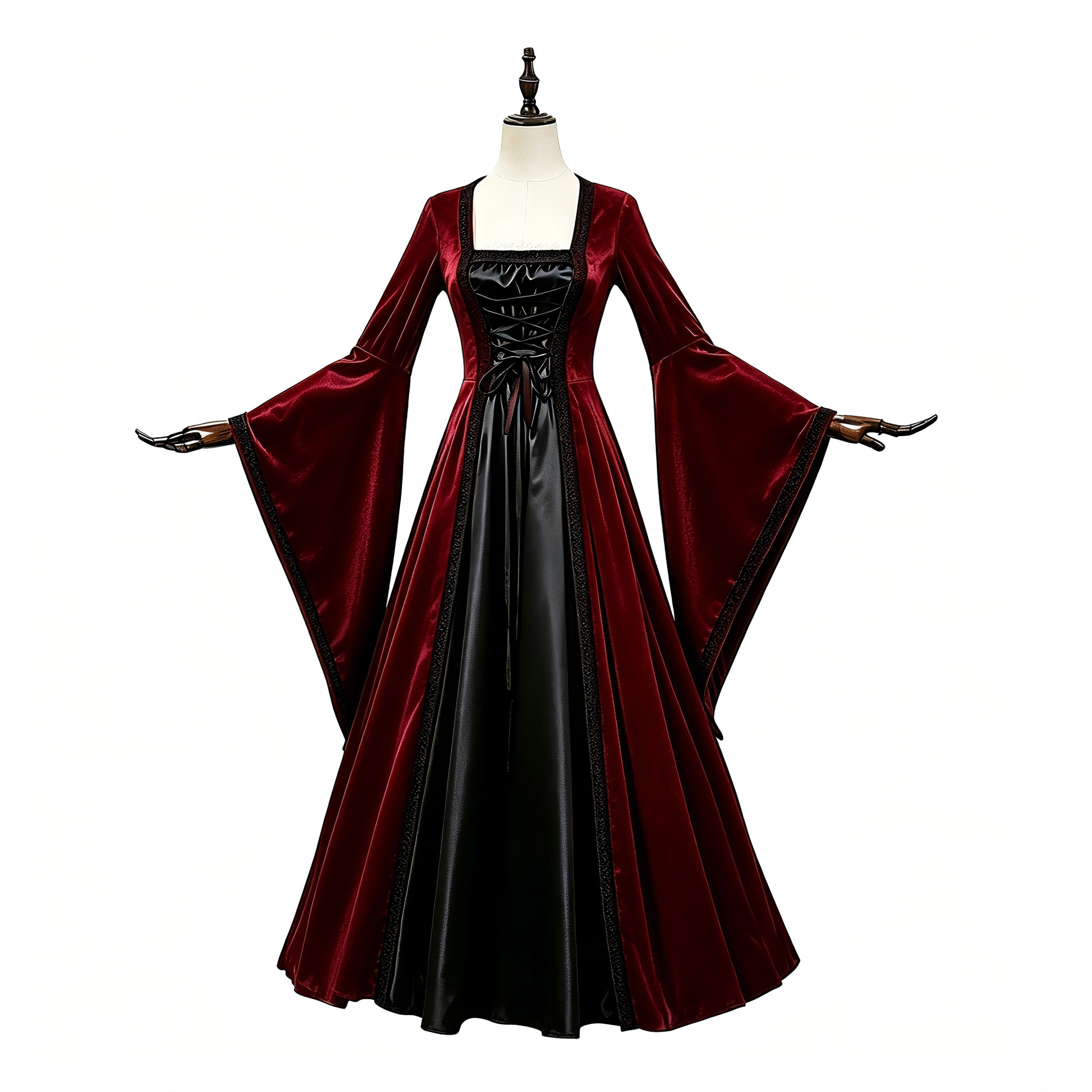 Strój cosplay na Halloween w s – Medieval Renaissance Dress Women recenzja i cena