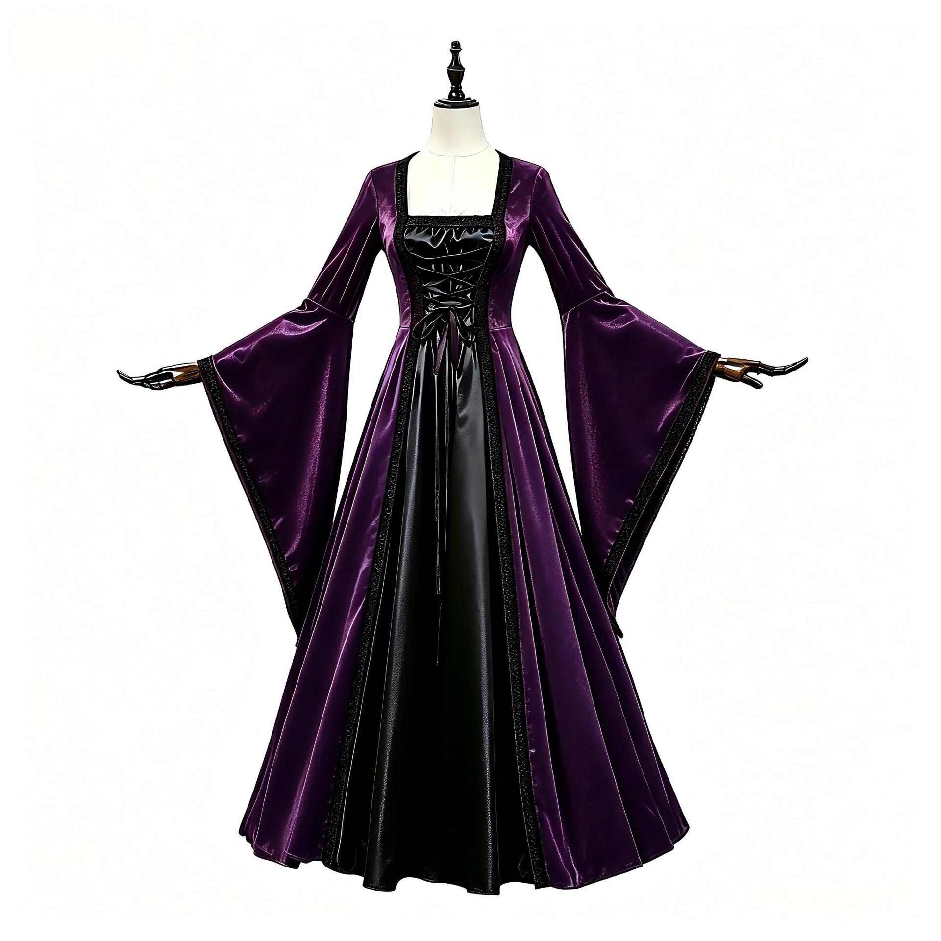 Strój cosplay na Halloween w s – Medieval Renaissance Dress Women recenzja i cena