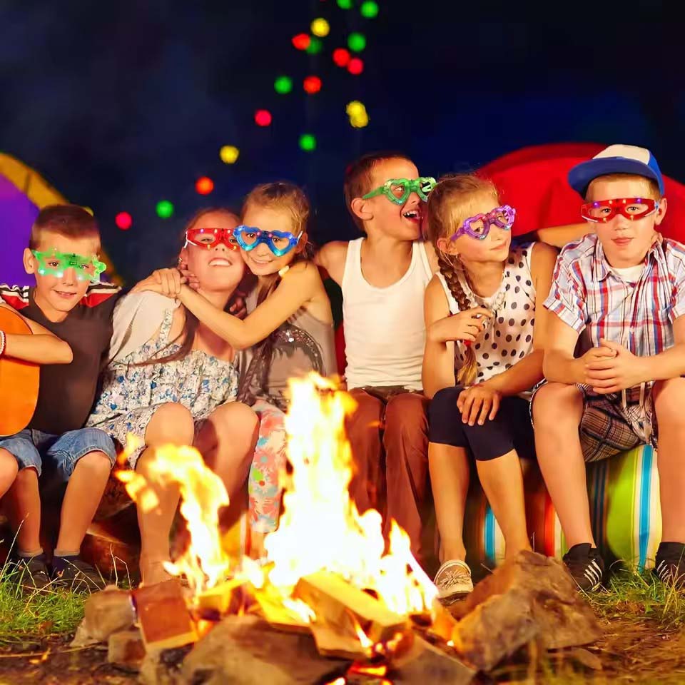 10/20/30/40/50 szt. Okulary LE – Glow In The Dark Party Glasses recenzja i cena
