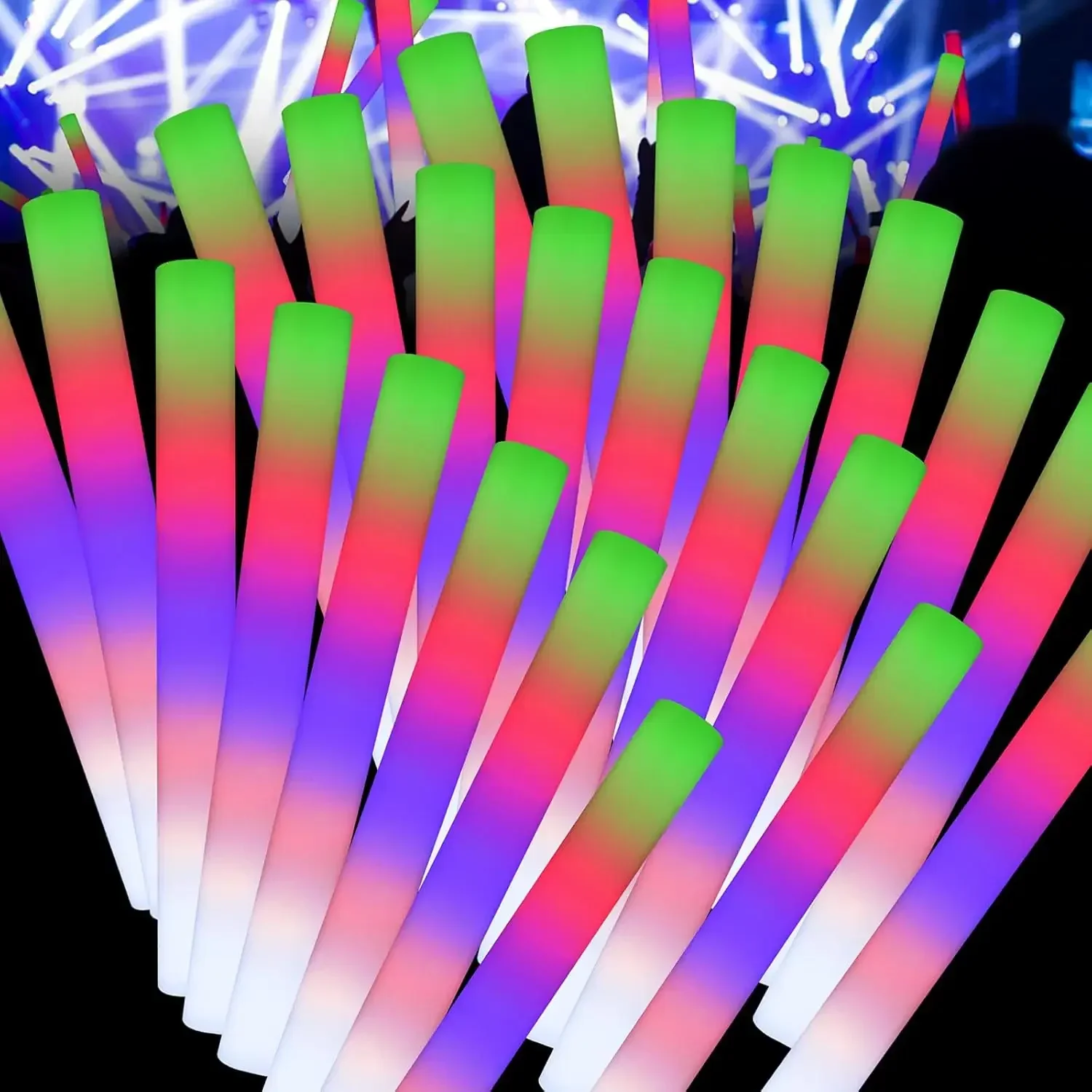 2Z-50PCS Świecące pałeczki pia – Flashing Led Foam Sticks Party recenzja i cena