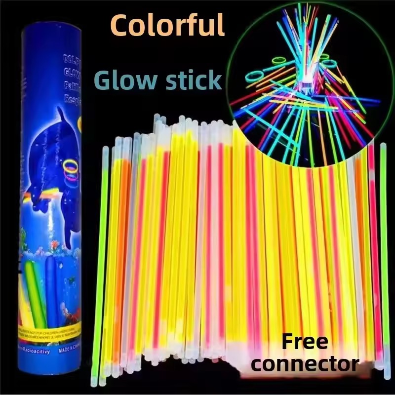 50/100 szt. Fluorescencyjne pa – Glow In The Dark Party Glasses recenzja i cena