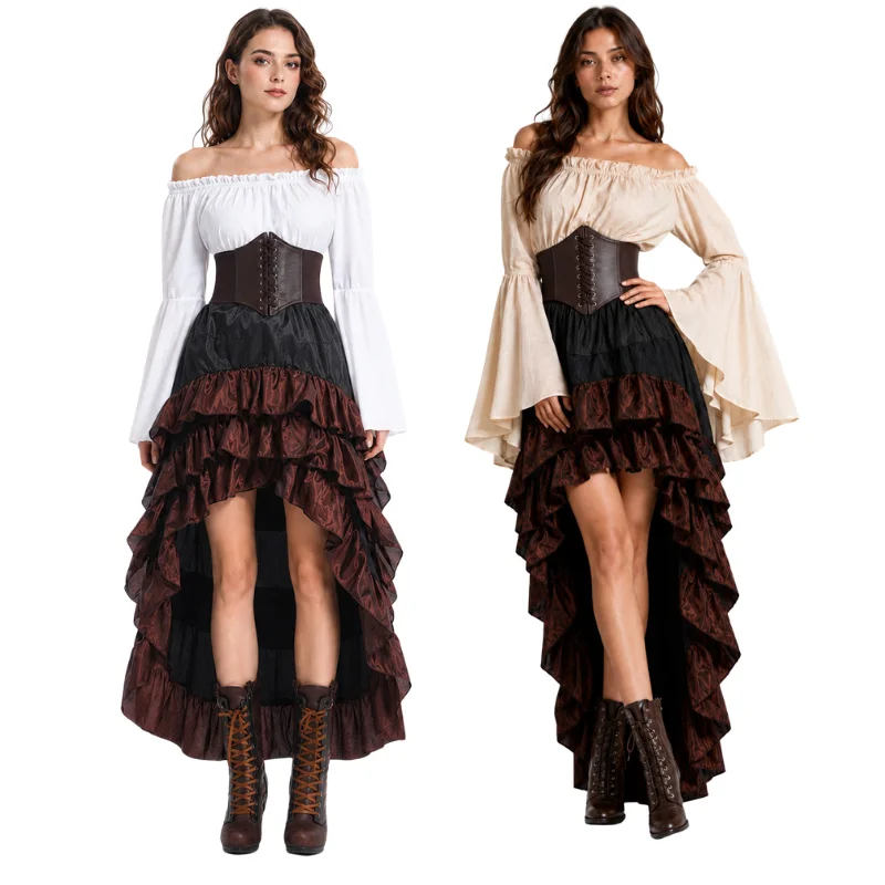 Halloweenowa średniowieczna re – Medieval Renaissance Dress Women recenzja i cena