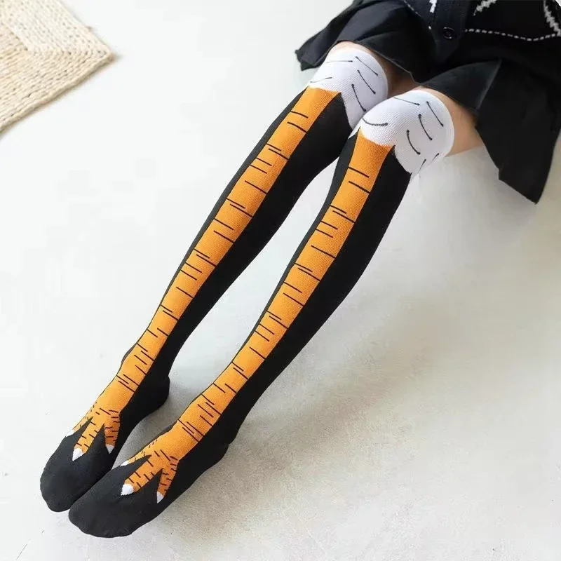 Modne skarpetki damskie z kola – Funny Chicken Leg Socks recenzja i cena