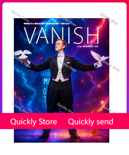 Magazyn Vanish nr 136 - Sztucz – Magic Tricks recenzja i cena