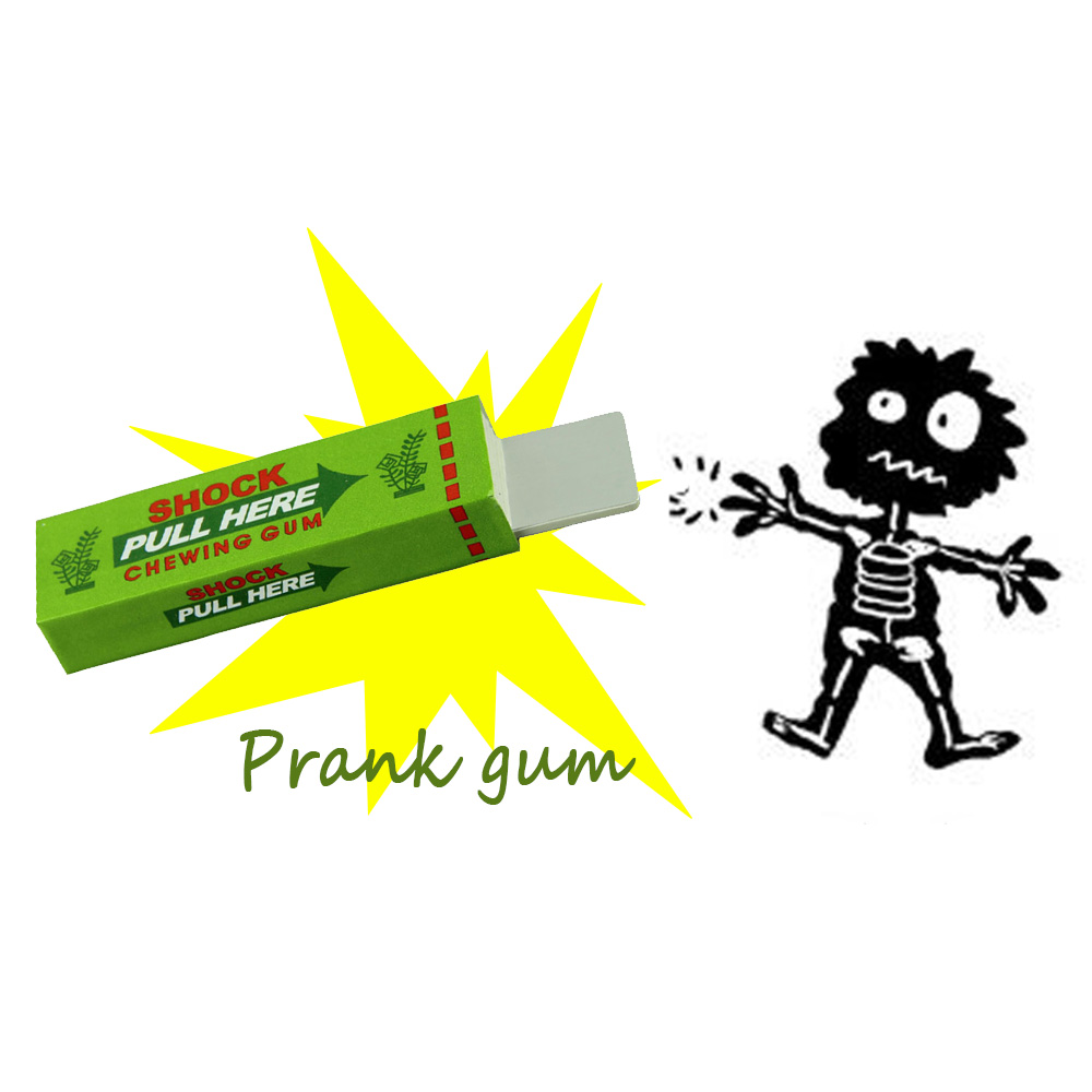 Electric Shock Joke Chewing Gu – Shock Pen Prank Toy recenzja i cena