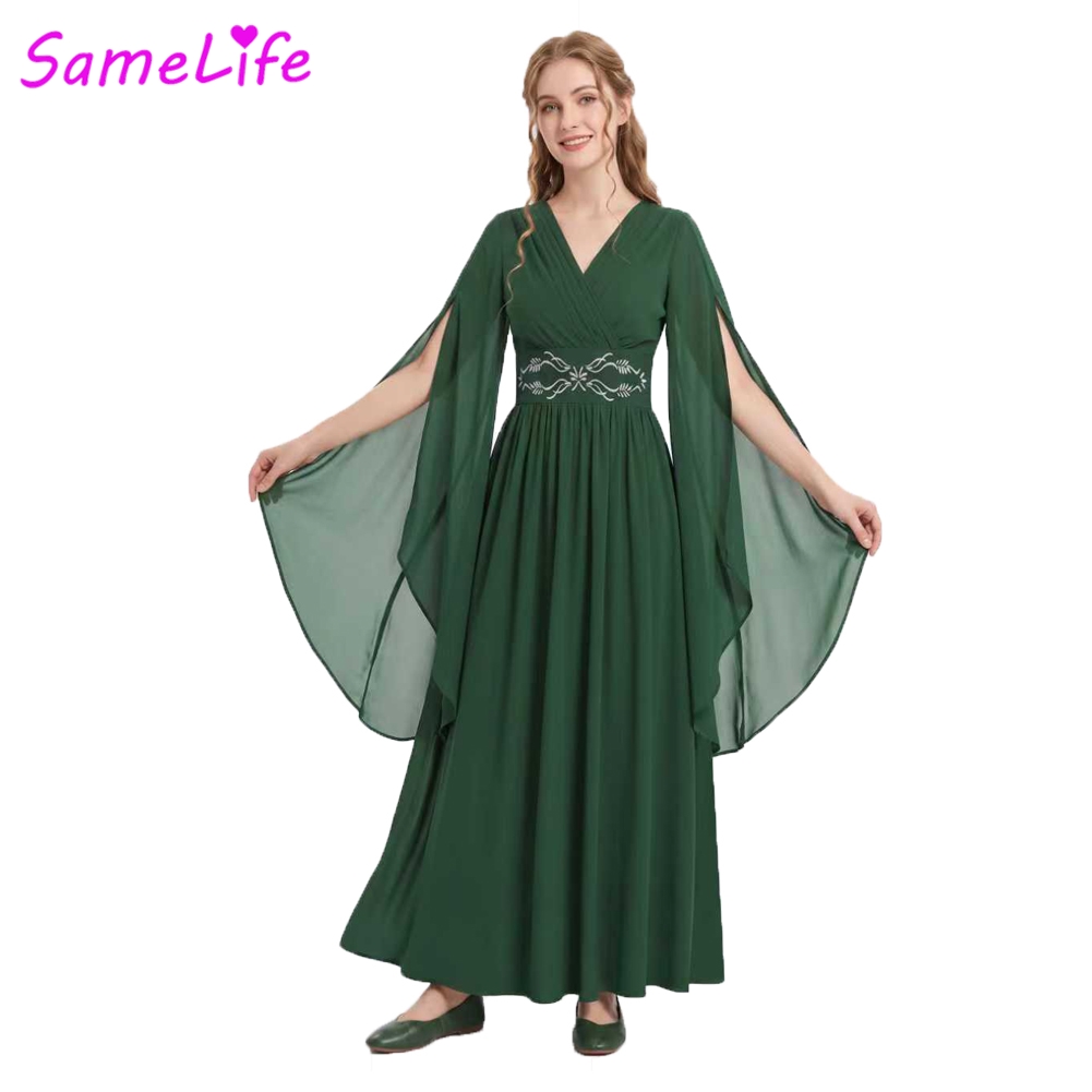 Hurtowa sprzedaż średniowieczn – Medieval Renaissance Dress Women recenzja i cena