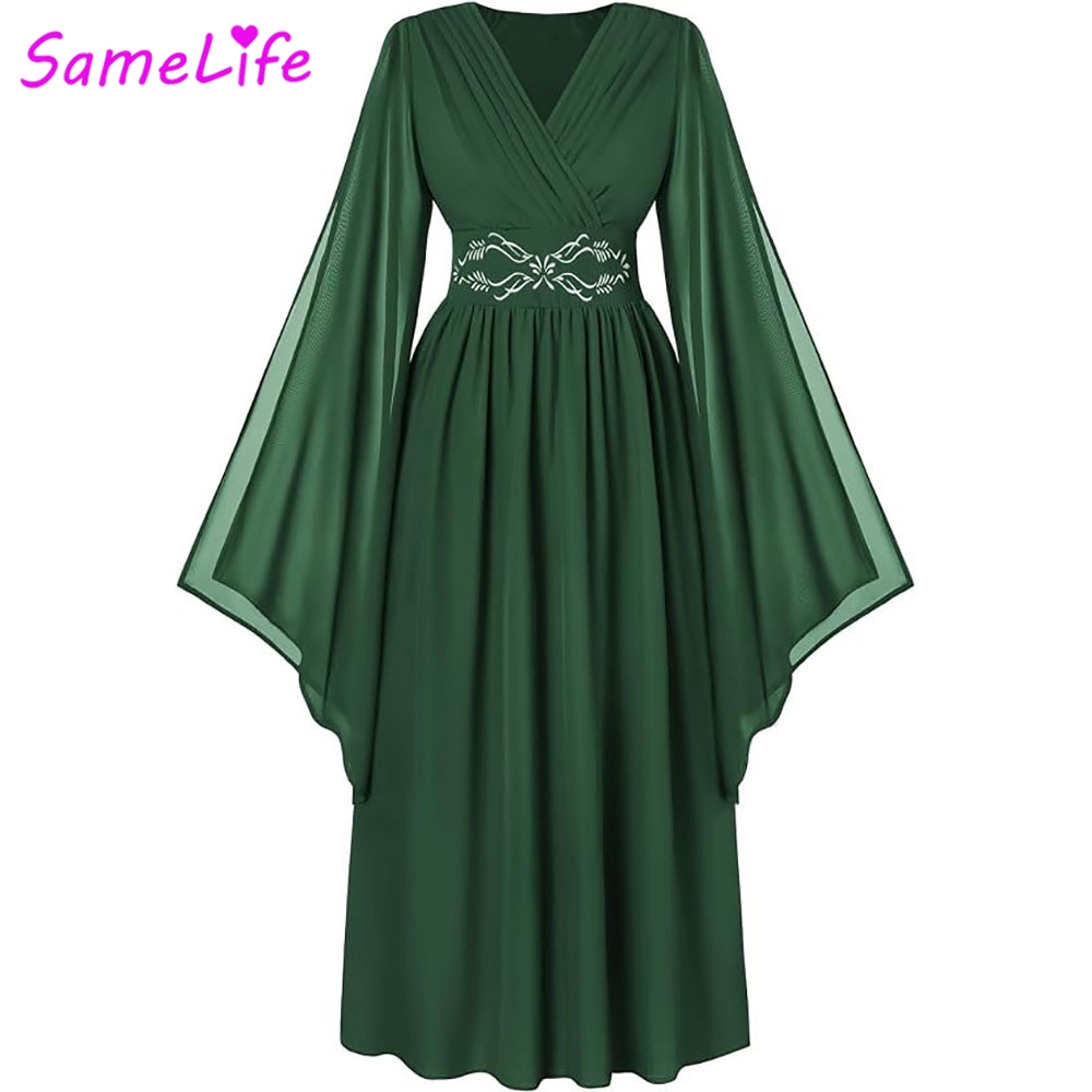 Hurtowa sprzedaż średniowieczn – Medieval Renaissance Dress Women recenzja i cena