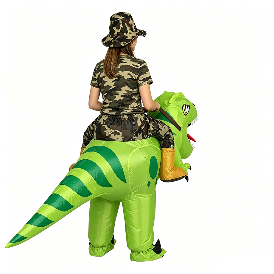 Nadmuchiwany kostium dinozaura – Inflatable Dinosaur Costume Adult recenzja i cena