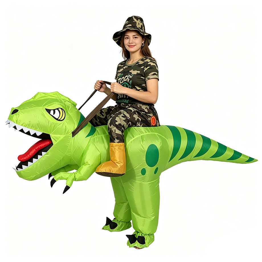 Nadmuchiwany kostium dinozaura – Inflatable Dinosaur Costume Adult recenzja i cena