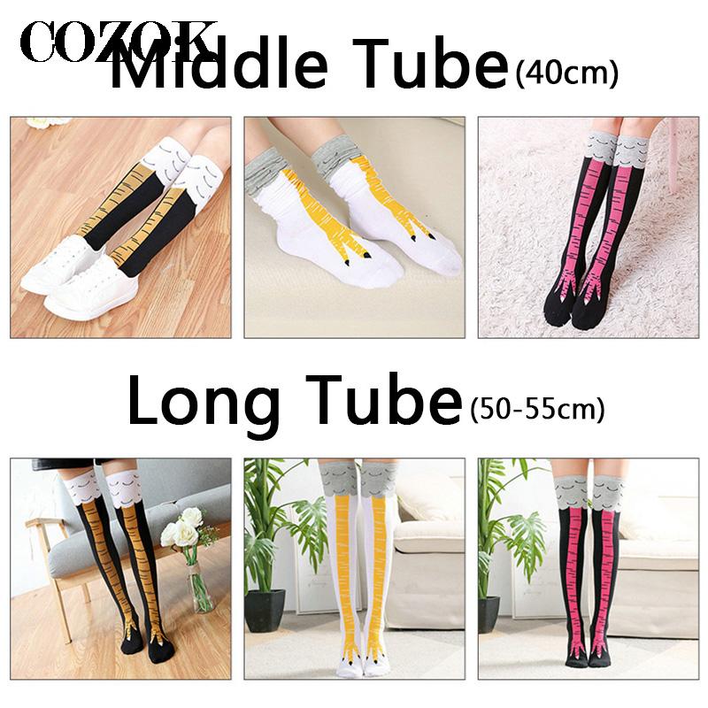 Wysokiej jakości damskie szalo – Funny Chicken Leg Socks recenzja i cena