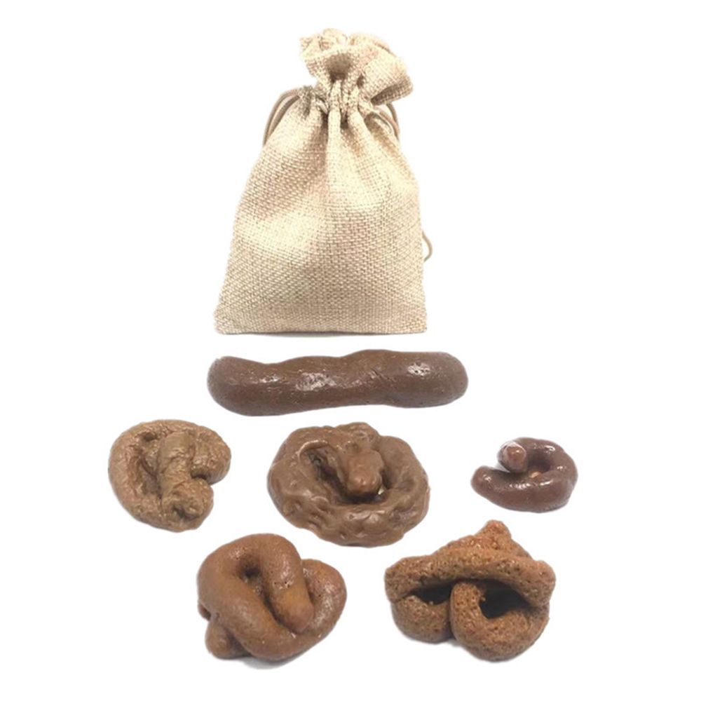 Zestaw 6 sztuk fałszywych kupy – Fake Poop Gag Gift recenzja i cena