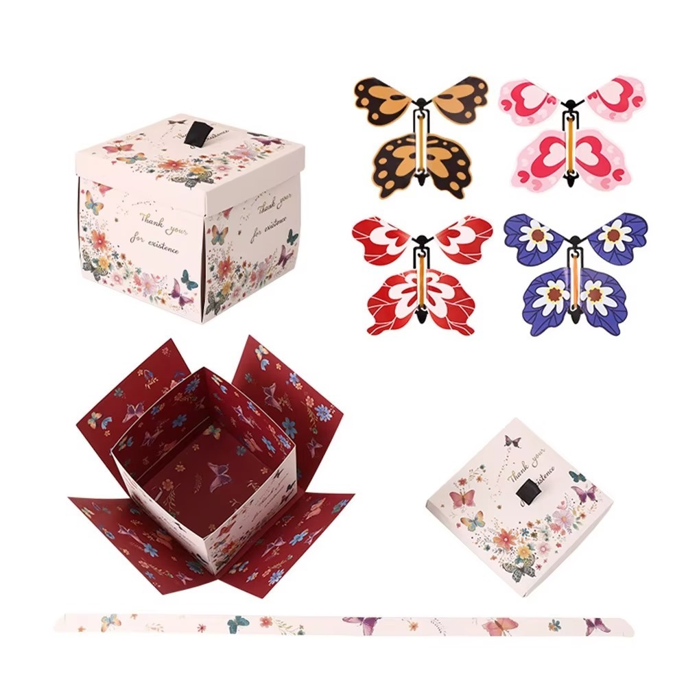 Wielokolorowe Latające Motyle  – Novelty Gifts recenzja i cena